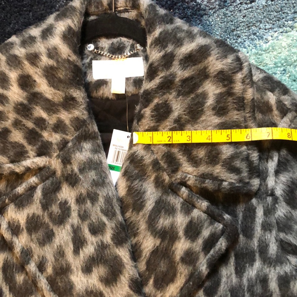 Michael Kors Leopard Coat NWT - Picture 6 of 10